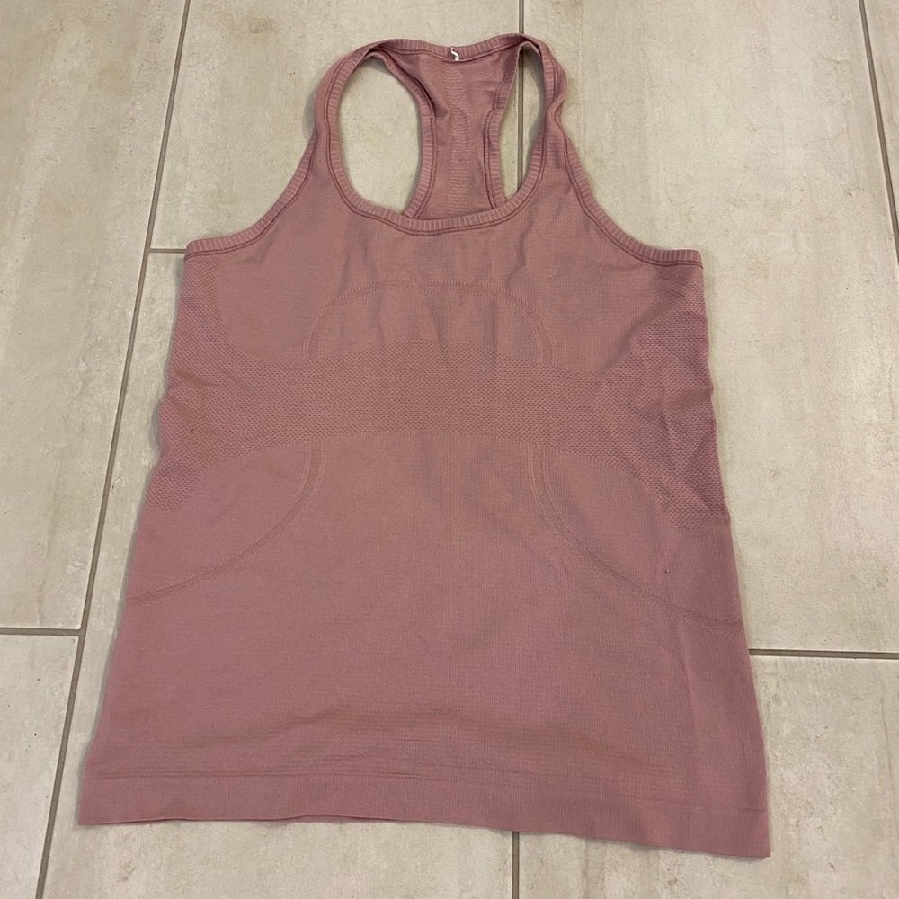 SOLD!!!!  Lululemon tank. Size 8. Pale pink